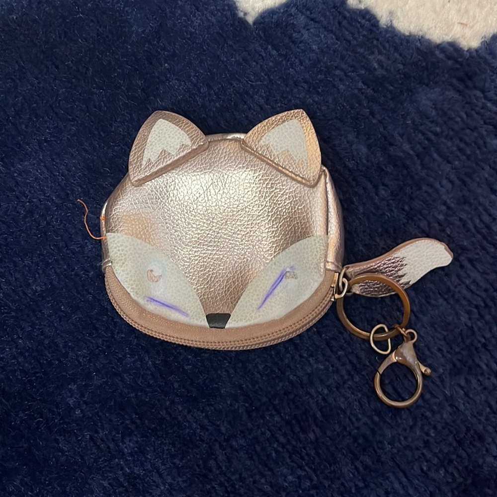 Fox coin purse